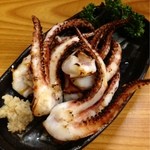 にしきや - げそ焼き（350円）