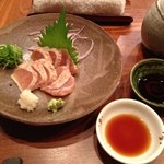 蕎麦切り 酒 大愚 - 【2012年11月】鶏の昆布締め炙り