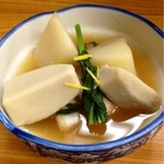 にしきや - 海老芋とかぶの煮物（500円）