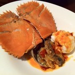 トラットリア コルポ デラ ストレーガ - うちわえび海の幸ソース