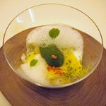 エスキス - ﾚﾓﾝﾁｪﾛのｸﾘｰﾑにｸﾞﾚｰﾌﾟﾌﾙｰﾂ入ｾﾞﾘｰも・・・★