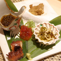 天寿し 横浜店 - 前菜五種