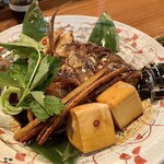 海のまんま・海鮮味楽 - タイの煮付け！！