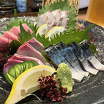 海のまんま・海鮮味楽 - 刺し盛り！