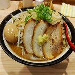 Ra-Men Taikou - 特製 焼き味噌ラーメン 麺大盛り もやし増し