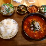 韓国料理こっこぶー - ﾕｯｹｼﾞｬﾝ定食