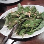 ルッコラとアボカドのサラダ　600円　2012/11