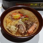 門仲富士 - 胡麻すりちゃんこ鍋