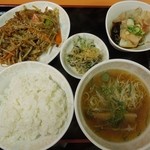 豚キムチ定食