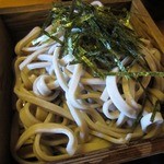 山門前 もみじや - ・「つけとろろ蕎麦(\900)」の蕎麦アップ。