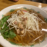 ラーメン 雅 - 醤油ネギラーメン