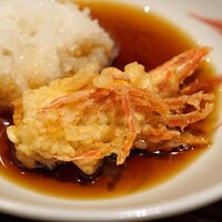 日本橋 蕎ノ字 - 車海老の頭　②