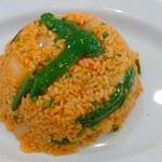 インドカレー ミラン - ベジタブルビリヤニ580円（ピーマンがスゴい）