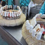 高尾山スミカ - 炭火焼きのだんご達。