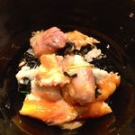 鳥しき - 取り分けたところ