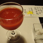 Yufuin Tamano Yu - 朝食のトマトジュース