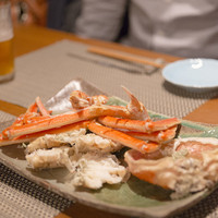和み酒 仁 - カニは海と同じ塩分でふっくらゆでます。