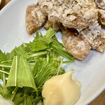 かつぎや - おつまみ排骨です　マヨネーズがいい仕事してくれます