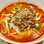 かつぎや - 大締めは担々麺　これだけ食べたのにスープまで完食ｗ