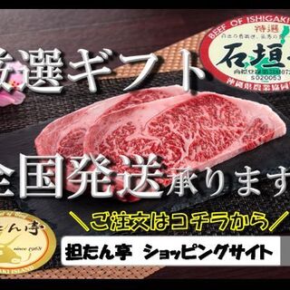 数量限定で石垣牛ハンバーグ販売中！(ショッピングサイト)