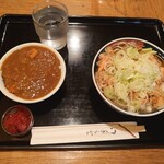 Poka Doggu - かき揚げうどんと茶碗カレー(21-10)