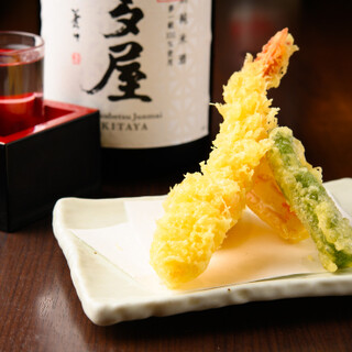 [Specialty] Enjoy Tempura made with seasonal fresh seafood