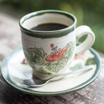 山の茶屋 楽水 - ドリンク写真:ハンドドリップで提供。ホットコーヒー