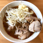 ラーメン二郎 - 『つけ麺(ニンニク)』　つけ汁側の器