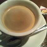 トラナス - 濃いめで苦味の強い美味しいコーヒーでした。