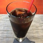 コントワール ミサゴ - 蝦夷鹿のラザニア＆サラダプレート 1100円 のアイスコーヒー