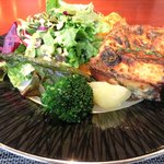 コントワール ミサゴ - 蝦夷鹿のラザニア＆サラダプレート 1100円