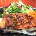 コントワール ミサゴ - 蝦夷鹿のラザニア＆サラダプレート 1100円