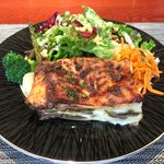 コントワール ミサゴ - 蝦夷鹿のラザニア＆サラダプレート 1100円