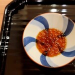 馬車道 大かわ - お供のイクラ