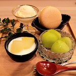 馬車道 大かわ - 豪華4種甘味