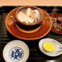 馬車道 大かわ - 松茸小鍋仕立て