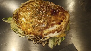 teppan cuisine take - 肉玉そば