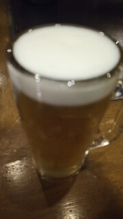 teppan cuisine take - おビール