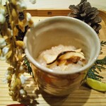 銀座 よし澤 - 先付　松茸のお粥