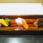 銀座 よし澤 - 自家製香の物