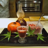 銀座 よし澤 - ざくろのジュース