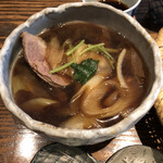 蕎麦小路 さわらび - ①鴨汁