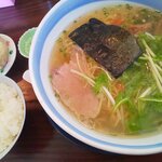 函館ラーメン藍 - 平日ランチセットは＋100円