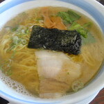 函館ラーメン藍 - にぼし塩らーめん：800円