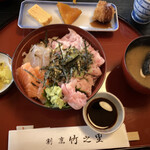 竹之里 - マグロネギトロ丼