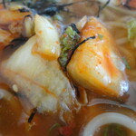 函館ラーメン藍 - ちょい辛キムチ