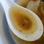 函館ラーメン藍 - にぼしのアクセント