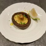 三和 - 椎茸のロースト ライムで