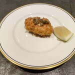 三和 - 北海道 白子のカツレツ ケッパーと塩で