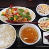 Kashiwaya - 週替り定食 鶏肉とピーマンのカシューナッツ炒め